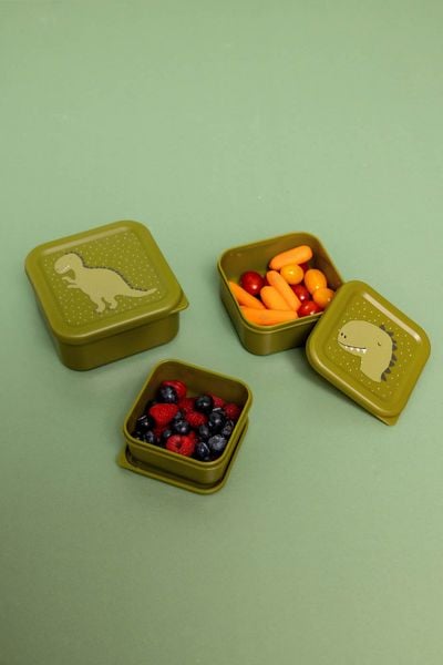 Produktbild: Snackbox - 3er-Set - Mr. Dino