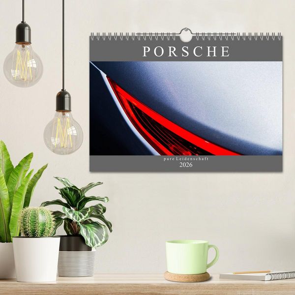 Produktbild: Porsche - pure Leidenschaft (Wandkalender 2026 DIN A4 quer), CALVENDO Monatskalender