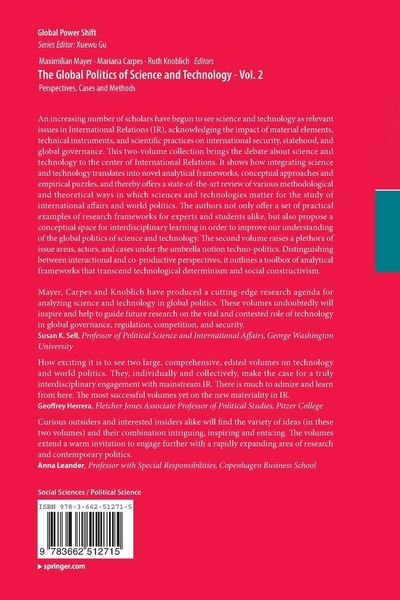 Produktbild: The Global Politics of Science and Technology - Vol. 2