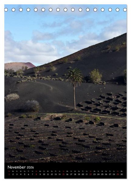 Produktbild: Lanzarote (Tischkalender 2026 DIN A5 hoch), CALVENDO Monatskalender