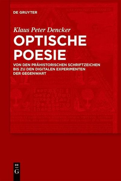 Produktbild: Optische Poesie