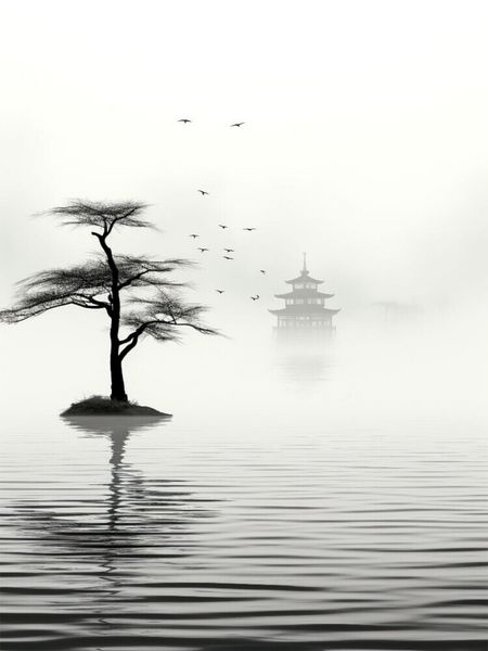 Produktbild: CALVENDO Puzzle Japan, Natur - Ruhe | 1000 Teile Lege-Gr&ouml;&szlig;e 64x48cm Foto-Puzzle f&uuml;r gl&uuml;ckliche Stunden