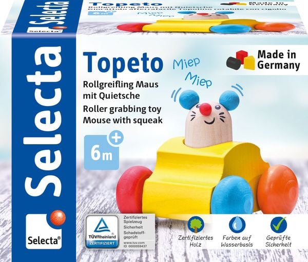 Schmidt Spiele - Selecta - Topeto, 7 cm