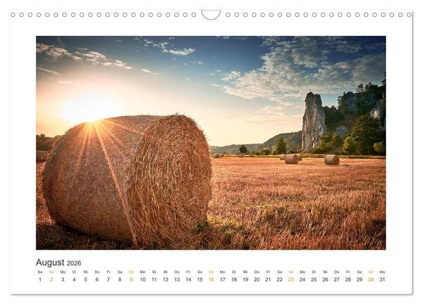 Produktbild: Landschaften des Altm&uuml;hltals (Wandkalender 2026 DIN A3 quer), CALVENDO Monatskalender
