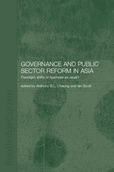 Produktbild: Governance and Public Sector Reform in Asia