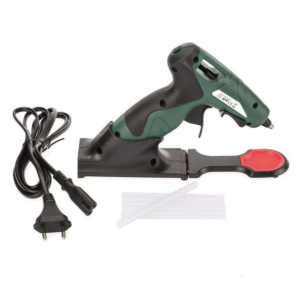 GLOREX Heißklebepistole kabellos grün