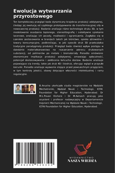 Produktbild: Ewolucja wytwarzania przyrostowego