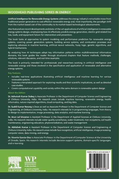 Produktbild: Artificial Intelligence for Renewable Energy systems