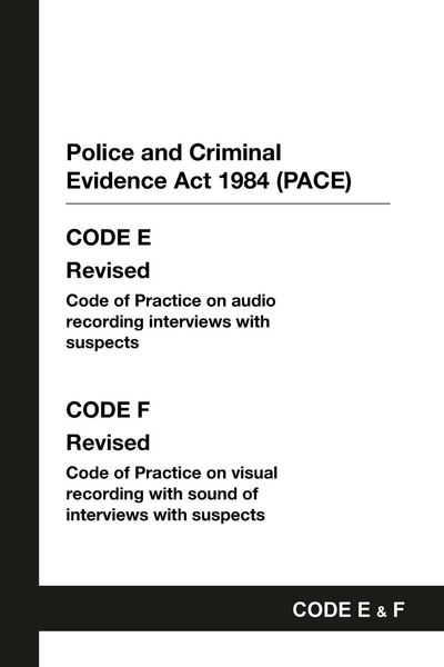Produktbild: PACE Code E and F