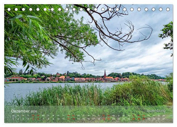 Produktbild: der elbestrom urbanes (Tischkalender 2026 DIN A5 quer), CALVENDO Monatskalender