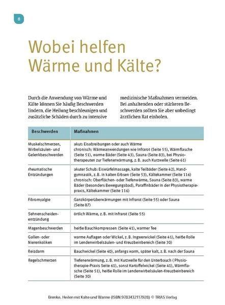 Produktbild: Heilen mit K&auml;lte und W&auml;rme