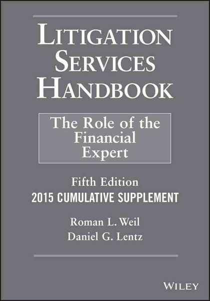 Produktbild: Litigation Services Handbook, 2015 Cumulative Supplement