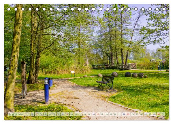 Produktbild: Bad Liebenwerda im Fr&uuml;hling (Tischkalender 2026 DIN A5 quer), CALVENDO Monatskalender
