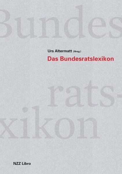 Produktbild: Das Bundesratslexikon