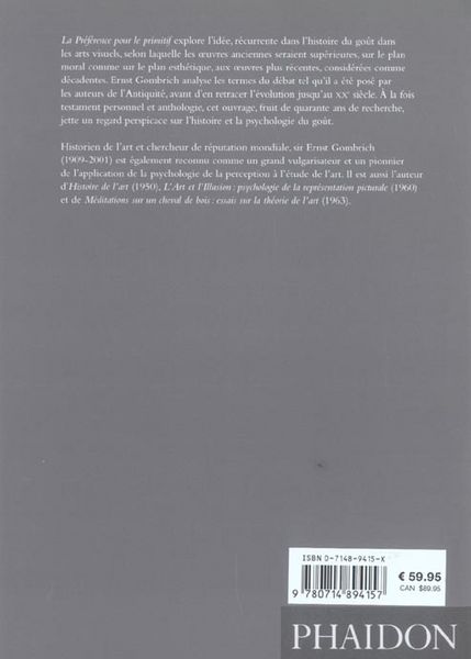 Produktbild: La pr&eacute;f&eacute;rence pour le primitif