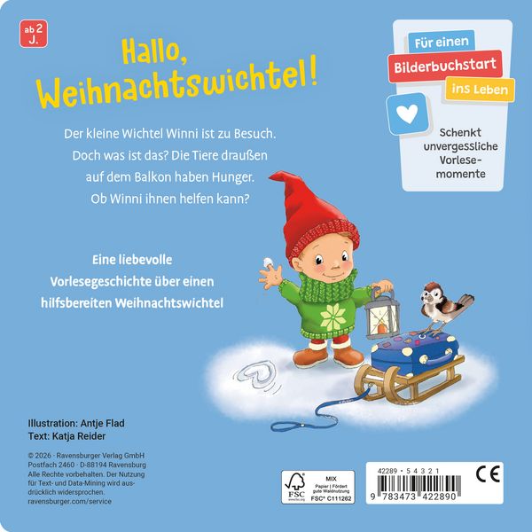 Produktbild: Die Tiere und der Weihnachtswichtel