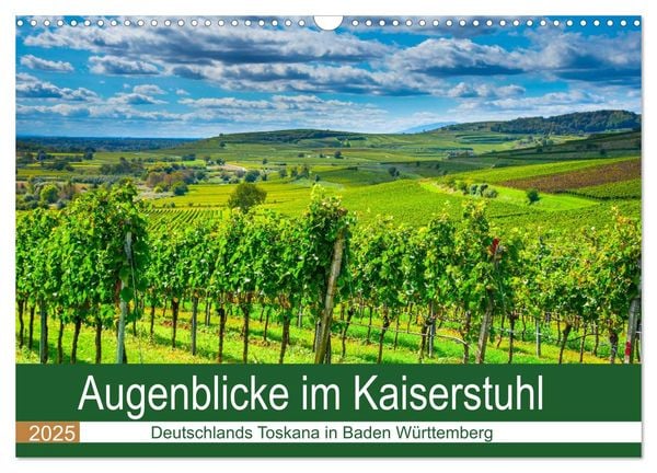 Augenblicke im Kaiserstuhl (Wandkalender 2025 DIN A3 quer), CALVENDO Monatskalender