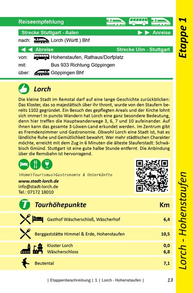 Produktbild: Schw&auml;bische Alb-Oberschwaben Weg HW7