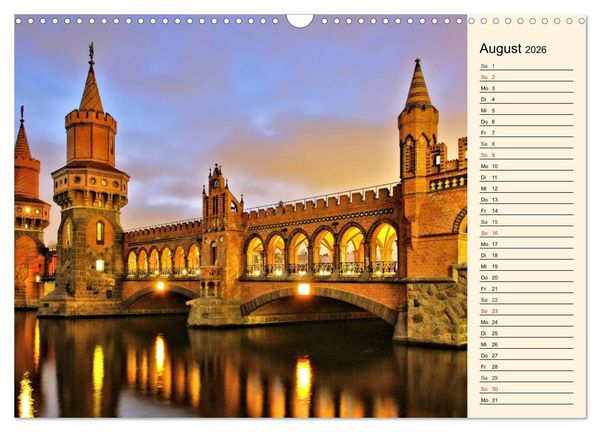 Produktbild: Unterwegs in Deutschland (Wandkalender 2026 DIN A3 quer), CALVENDO Monatskalender