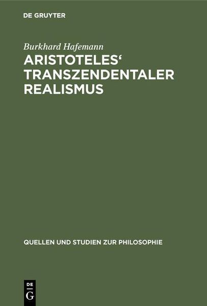 Produktbild: Aristoteles' Transzendentaler Realismus