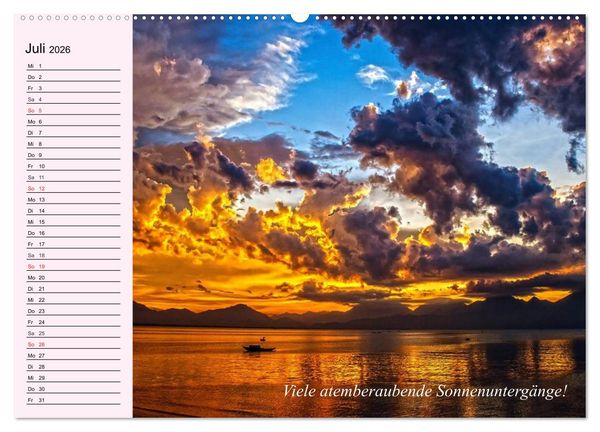 Produktbild: Der Freundinnen-Kalender. Was ich mir f&uuml;r dich w&uuml;nsche! (hochwertiger Premium Wandkalender 2026 DIN A2 quer), Kunstdruck in Hochglanz
