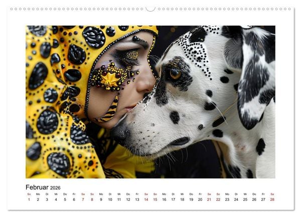Produktbild: Dalmatinergirls (hochwertiger Premium Wandkalender 2026 DIN A2 quer), Kunstdruck in Hochglanz