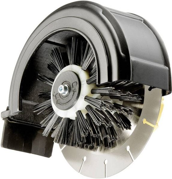 Gloria Haus und Garten 728964.0000 Cut&Brush 2-in-1 edge trimmer Kantenschneider-Bürsten-Aufsatz Nylon, Federstahl