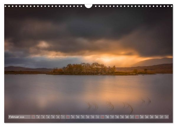 Produktbild: Herbstliches Schottland (Wandkalender 2026 DIN A3 quer), CALVENDO Monatskalender