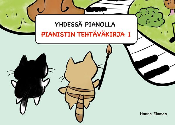 Produktbild: YHDESS&Auml; PIANOLLA Pianistin teht&auml;v&auml;kirja 1