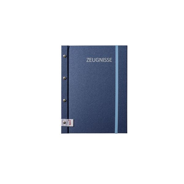 Produktbild: Zeugnismappe Metallium Blue