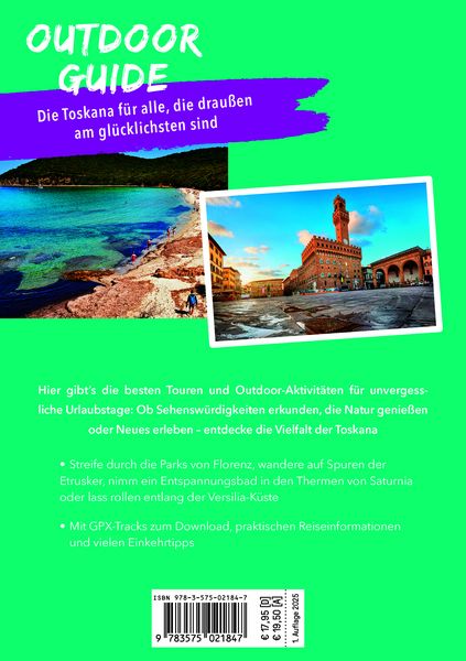 Produktbild: MARCO POLO OUTDOOR GUIDE Reisef&uuml;hrer Toskana