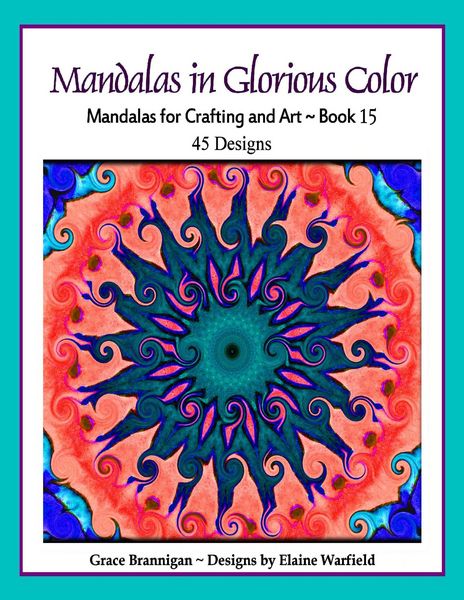 Produktbild: Mandalas in Glorious Color Book 15 (Art in Color, #15)