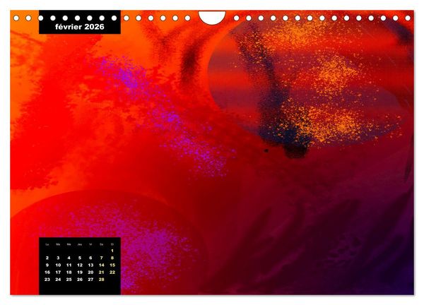Produktbild: Cascade de couleurs (Calendrier mural 2026 DIN A4 vertical), CALVENDO calendrier mensuel