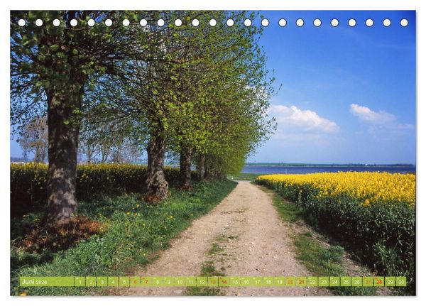 Produktbild: Landwirtschaft Natur pur Mecklenburg-Vorpommern (Tischkalender 2026 DIN A5 quer), CALVENDO Monatskalender