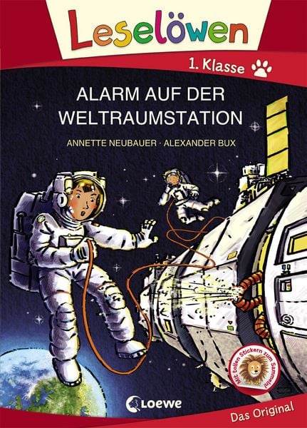 Produktbild: Lesel&ouml;wen 1. Klasse - Alarm auf der Weltraumstation