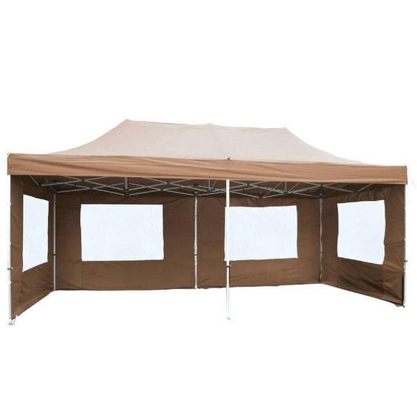 Faltpavillon 3x6m champagner