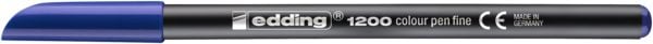 Produktbild: EDDING&reg; Fasermaler 1200, blau