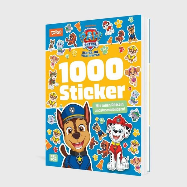 Produktbild: PAW Patrol Mitmachbuch: 1000 Sticker