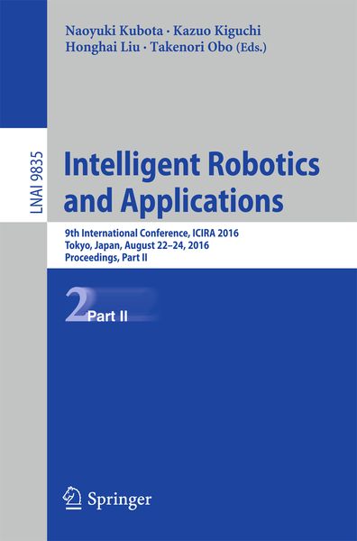 Produktbild: Intelligent Robotics and Applications