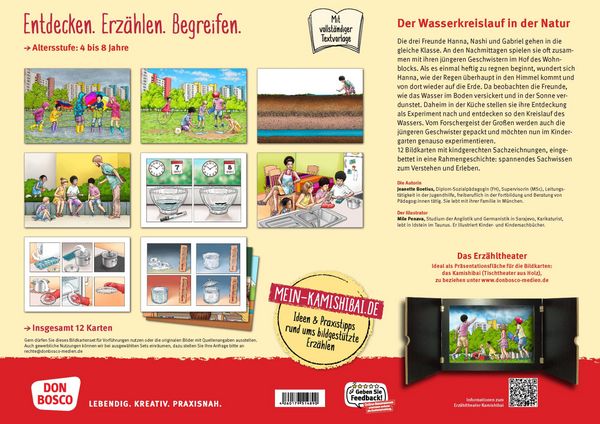 Produktbild: Der Wasserkreislauf in der Natur. Kamishibai Bildkartenset