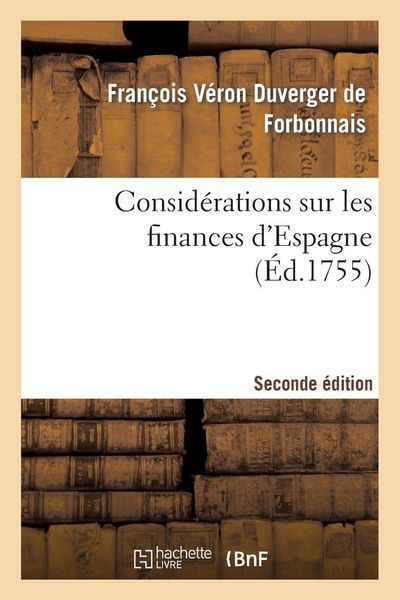 Produktbild: Consid&eacute;rations sur les finances d'Espagne seconde &eacute;dition