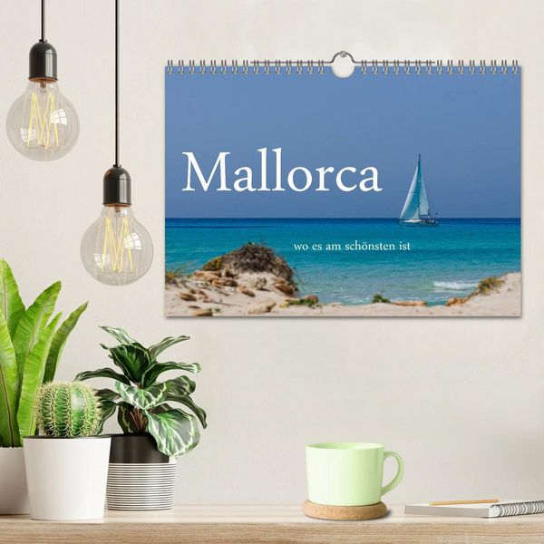 Produktbild: Mallorca wo es am sch&ouml;nsten ist (Wandkalender 2026 DIN A4 quer), CALVENDO Monatskalender