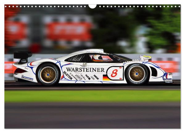 Produktbild: Motorsport in 1/32 (Wandkalender 2025 DIN A3 quer), CALVENDO Monatskalender