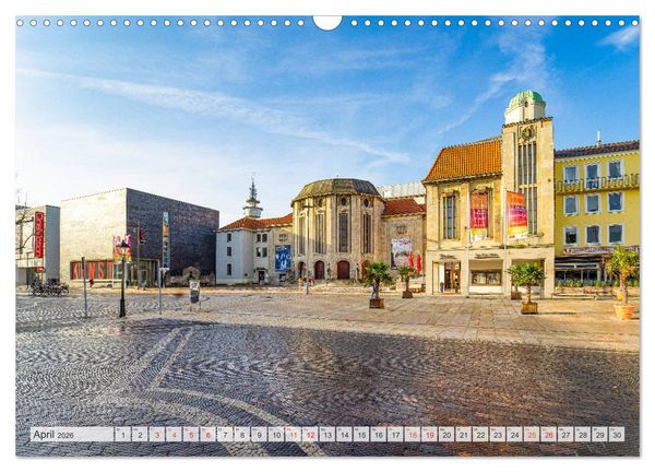 Produktbild: Bremerhaven Stadtansichten (Wandkalender 2026 DIN A3 quer), CALVENDO Monatskalender