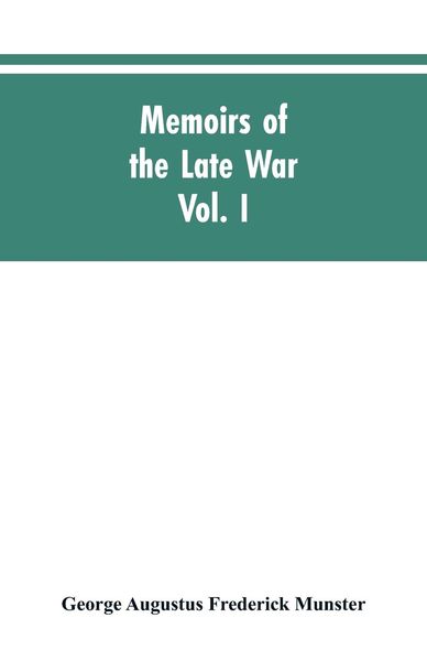 Produktbild: Memoirs of the Late War