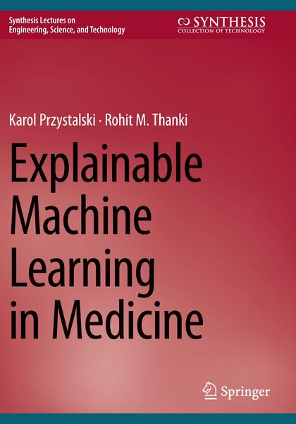 Produktbild: Explainable Machine Learning in Medicine
