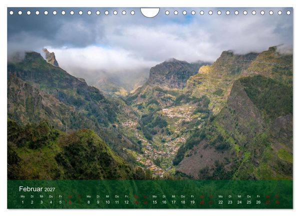Produktbild: Madeira - Insel der Kontraste (Wandkalender 2027 DIN A4 quer), CALVENDO Monatskalender
