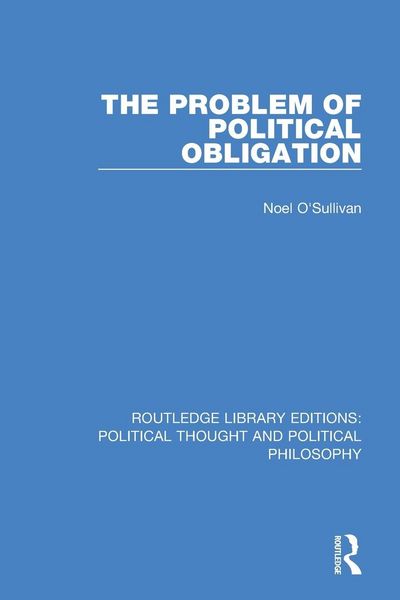 Produktbild: The Problem of Political Obligation