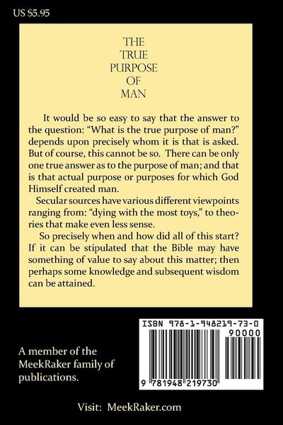 Produktbild: The True Purpose of Man