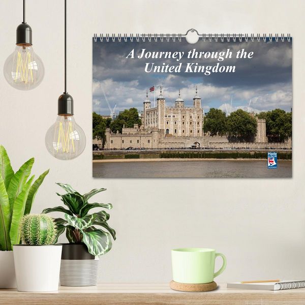 Produktbild: A Journey through the United Kingdom (Wall Calendar 2026 DIN A4 landscape), CALVENDO 12 Month Wall Calendar